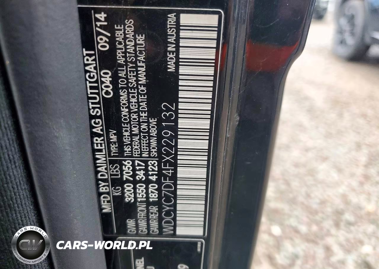 2015 Mercedes-Benz G 63 Amg 4Matic VIN:WDCYC7DF4FX229132 - 13