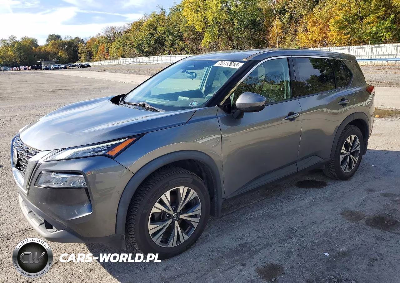2021 Nissan Rogue Sv VIN:5N1AT3BBXMC680405 - 1