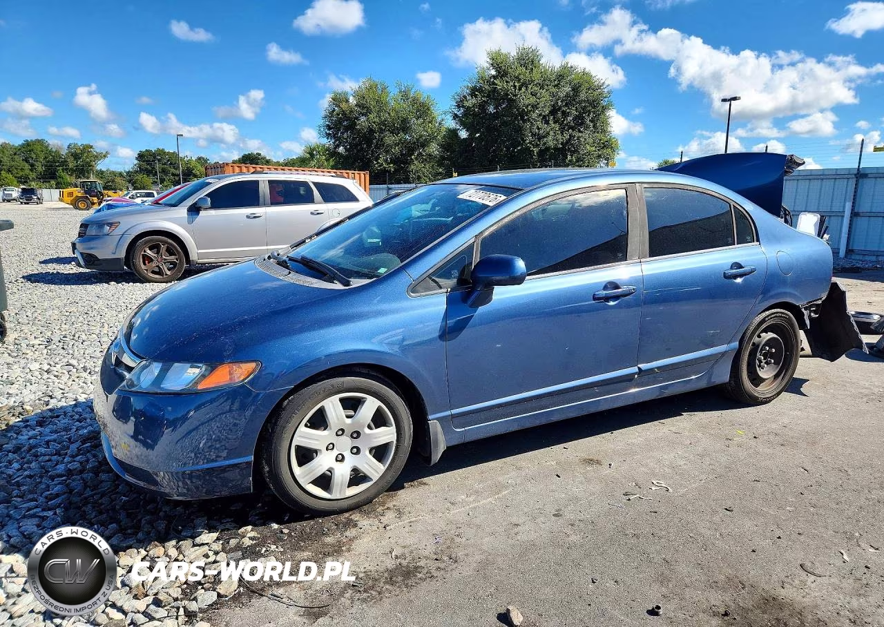 2007 Honda Civic Lx VIN:2HGFA16597H514016 - 1