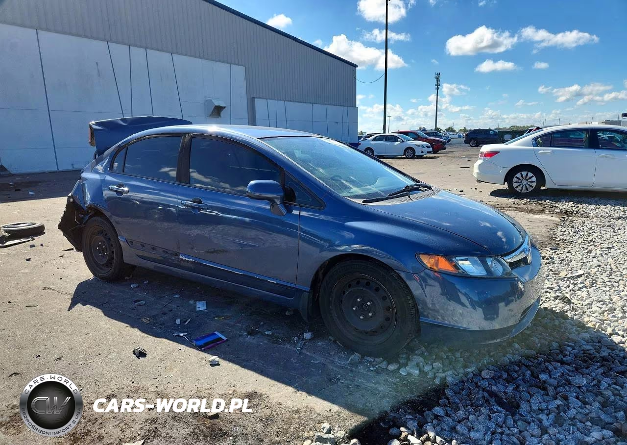 2007 Honda Civic Lx VIN:2HGFA16597H514016 - 4