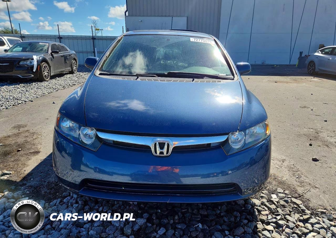 2007 Honda Civic Lx VIN:2HGFA16597H514016 - 5