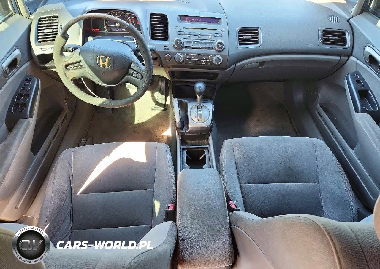 2007 Honda Civic Lx VIN:2HGFA16597H514016 - 8