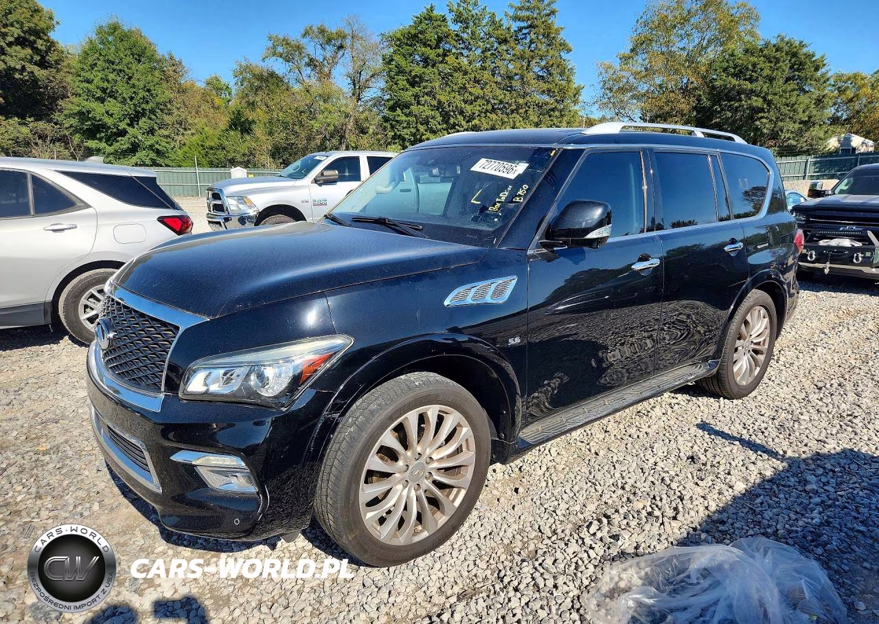 2015 Infiniti Qx80 Base VIN:JN8AZ2NF7F9571609 - 1