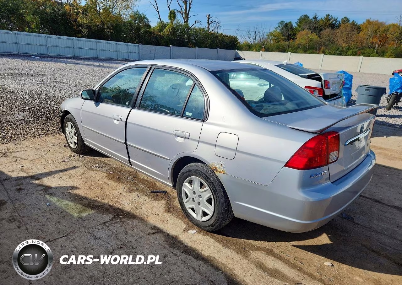 2003 Honda Civic Ex VIN:1HGES26793L001927 - 2