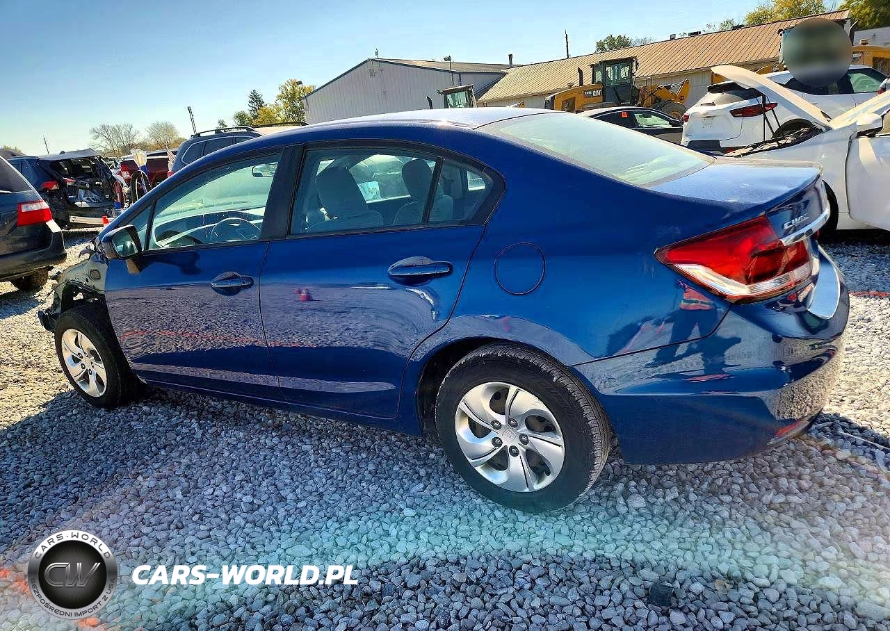 2015 Honda Civic Lx VIN:19XFB2F57FE024184 - 2