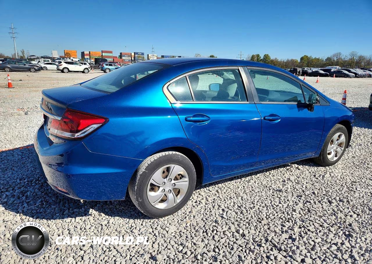 2015 Honda Civic Lx VIN:19XFB2F57FE024184 - 3