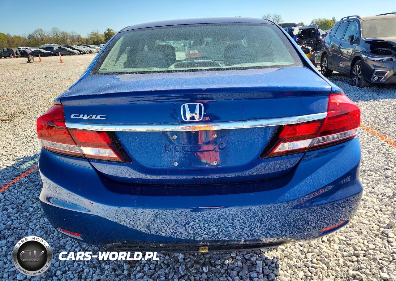 2015 Honda Civic Lx VIN:19XFB2F57FE024184 - 6