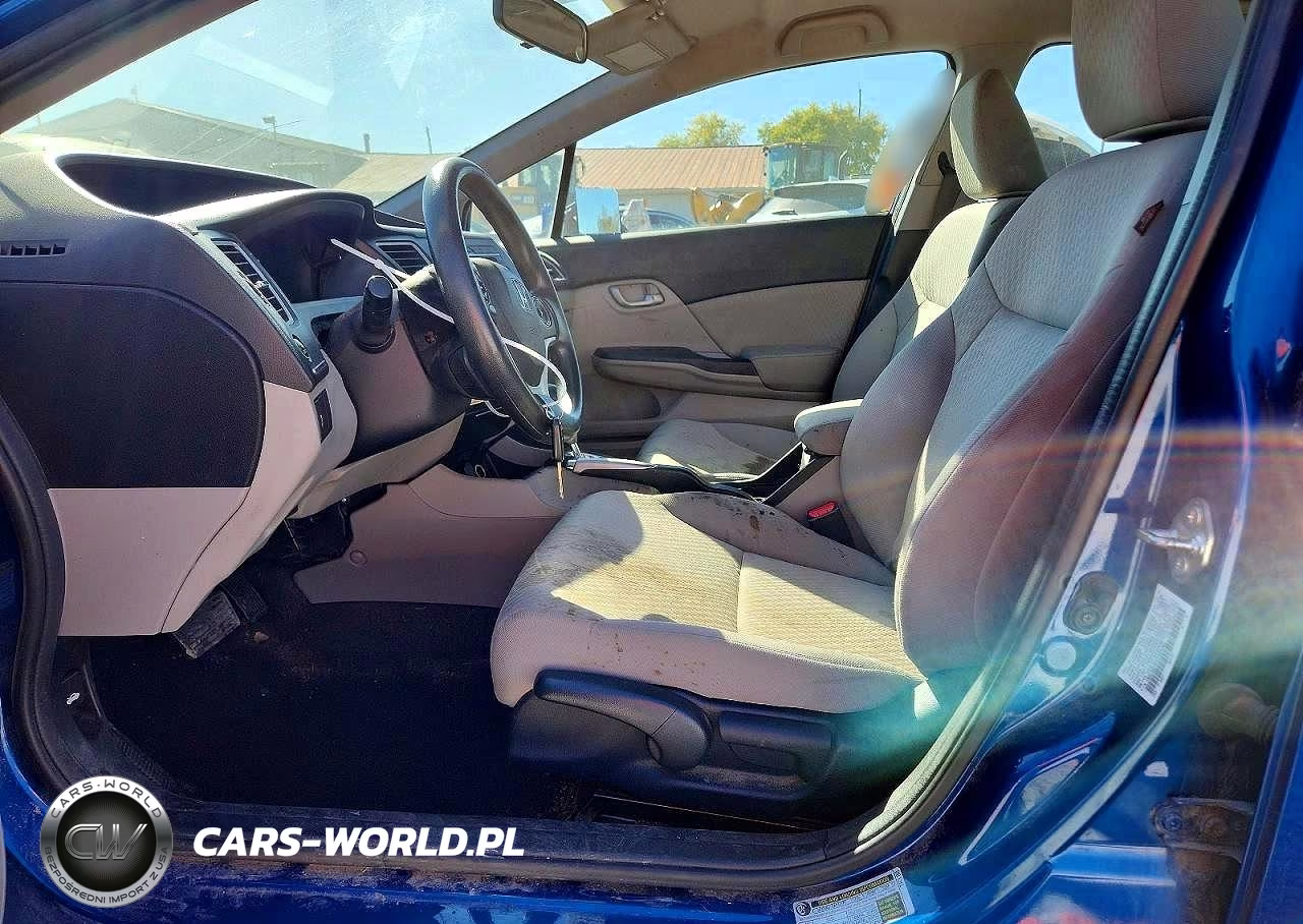 2015 Honda Civic Lx VIN:19XFB2F57FE024184 - 7