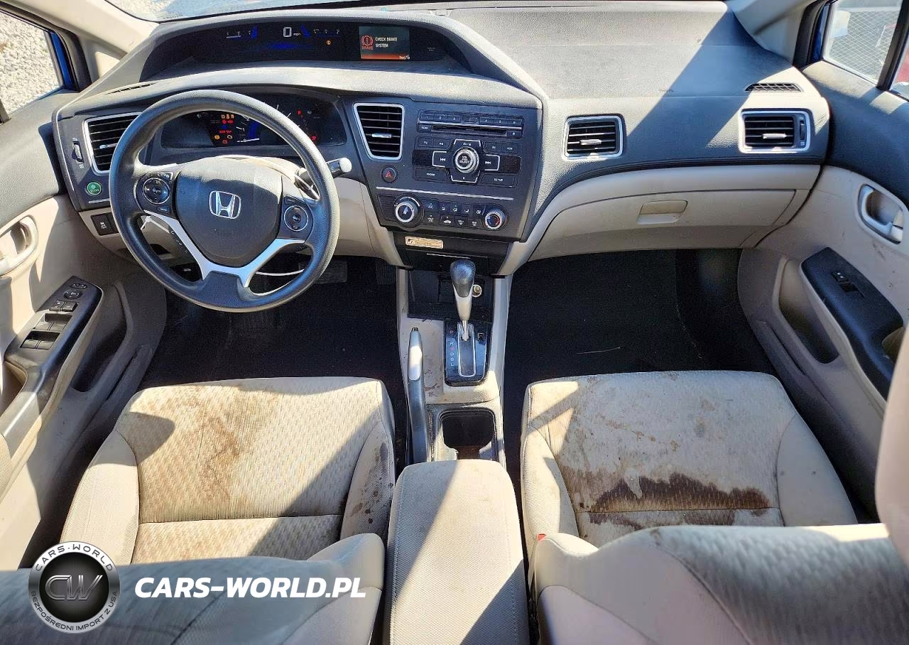 2015 Honda Civic Lx VIN:19XFB2F57FE024184 - 8