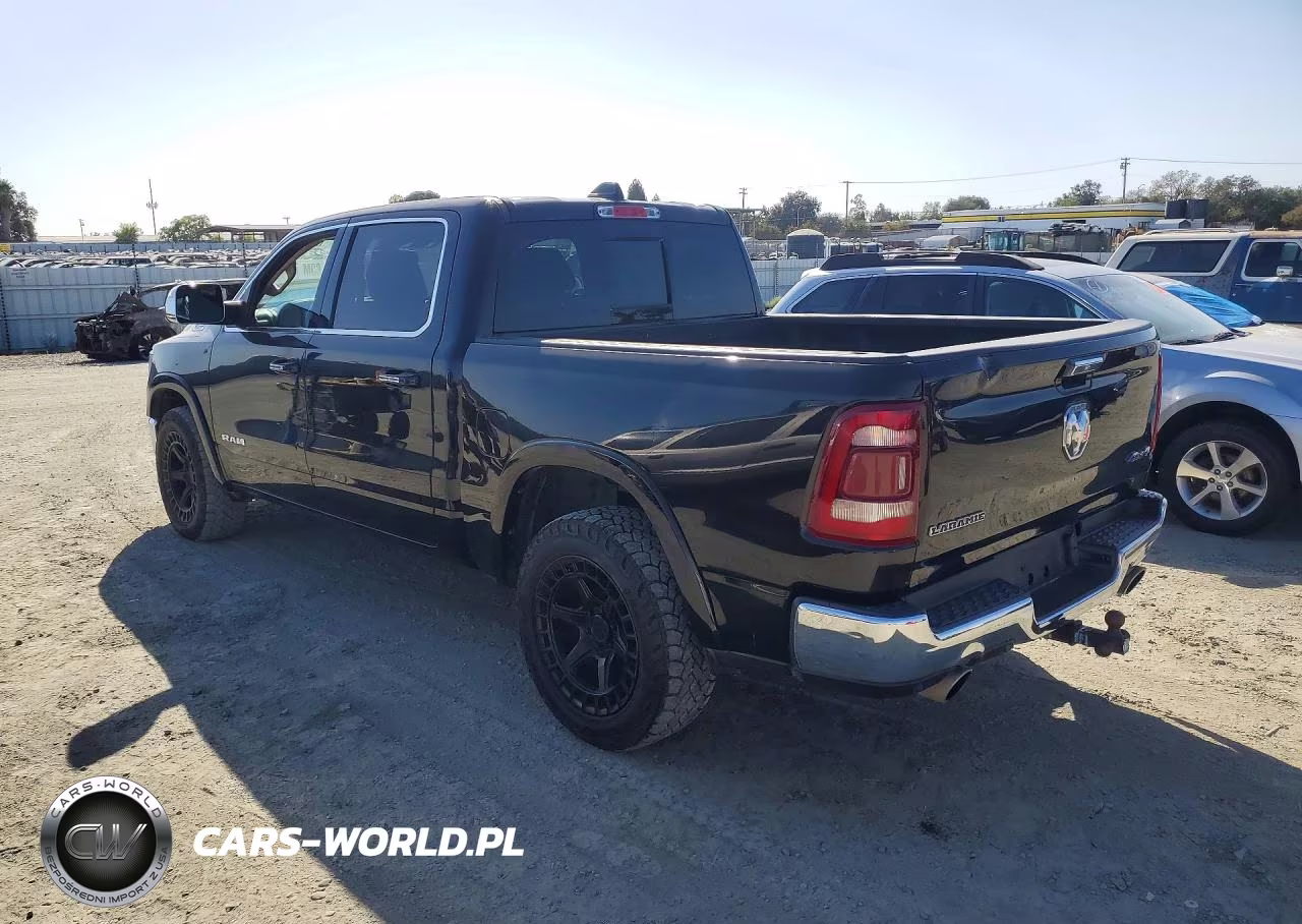 2019 Ram 1500 Laramie VIN:1C6SRFJT5KN773022 - 2