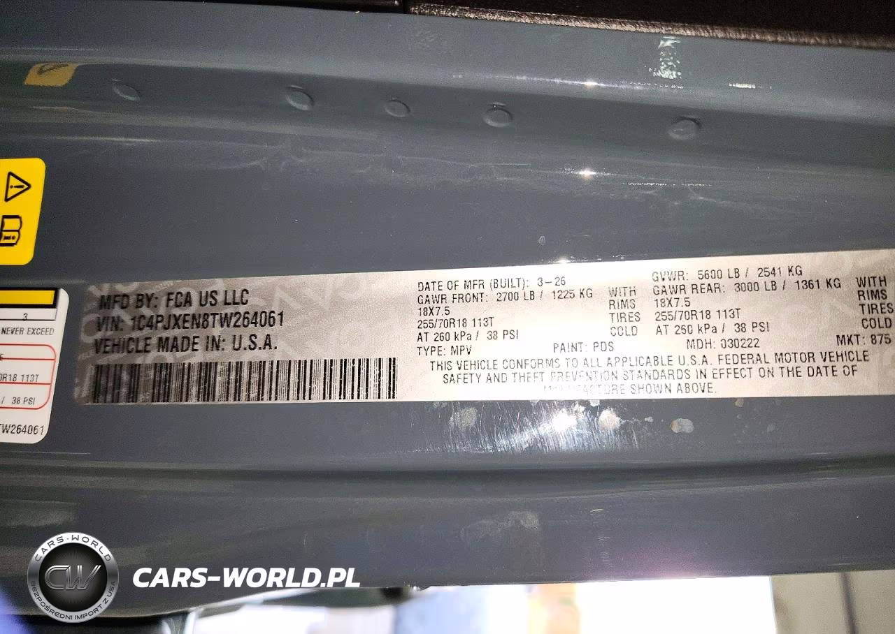 2026 Jeep Wrangler Sahara VIN:1C4PJXEN8TW264061 - 13