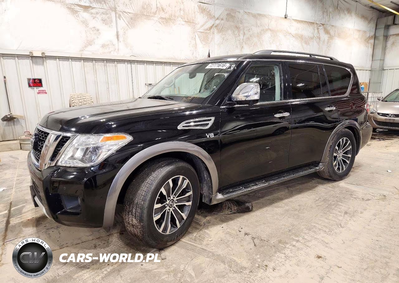 2018 Nissan Armada Sl VIN:JN8AY2NC8J9555226 - 1
