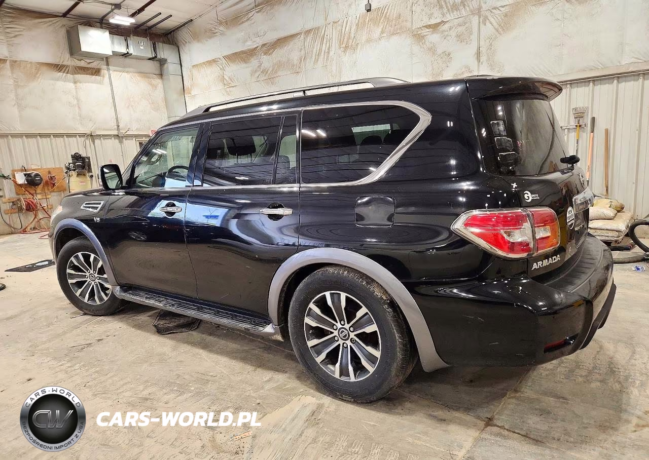 2018 Nissan Armada Sl VIN:JN8AY2NC8J9555226 - 2