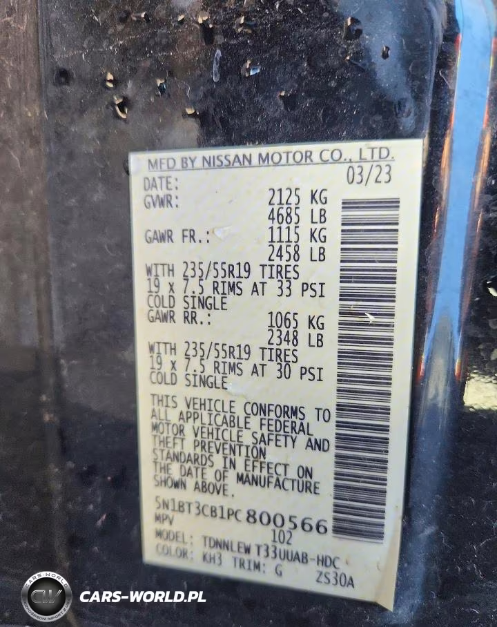 2023 Nissan Rogue Sl VIN:5N1BT3CB1PC800566 - 13