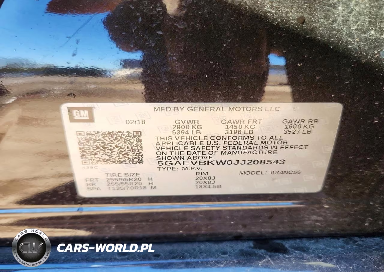 2018 Buick Enclave Premium VIN:5GAEVBKW0JJ208543 - 12