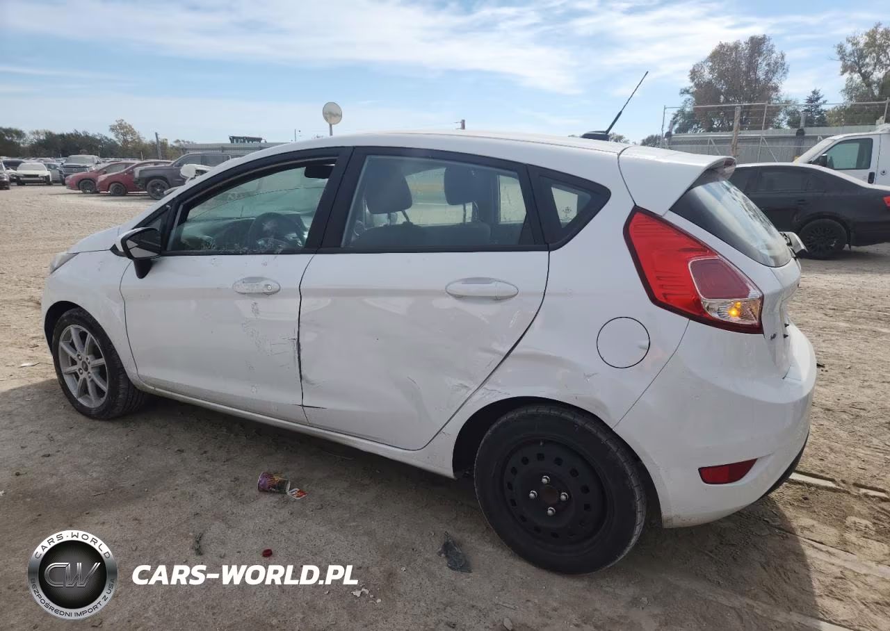2019 Ford Fiesta Se VIN:3FADP4EJXKM132842 - 2