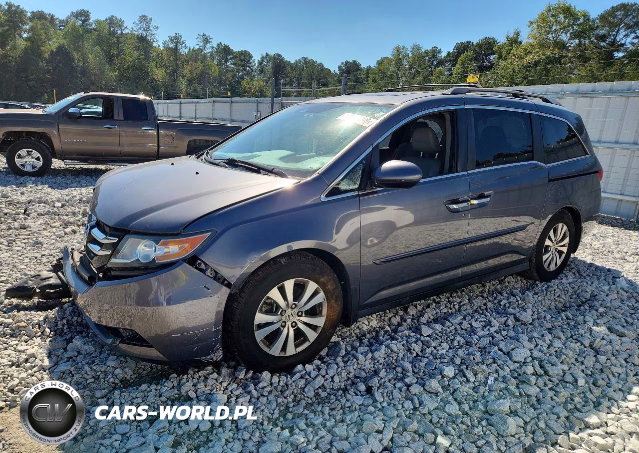 2014 Honda Odyssey Exl VIN:5FNRL5H63EB085400 - 1