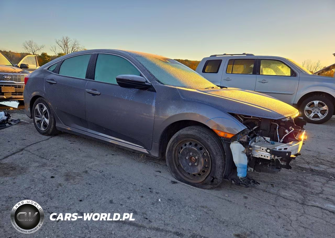 2020 Honda Civic Lx VIN:2HGFC2F6XLH586684 - 4