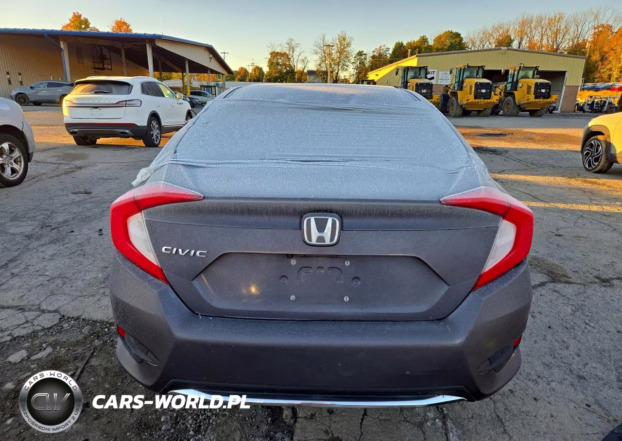 2020 Honda Civic Lx VIN:2HGFC2F6XLH586684 - 6
