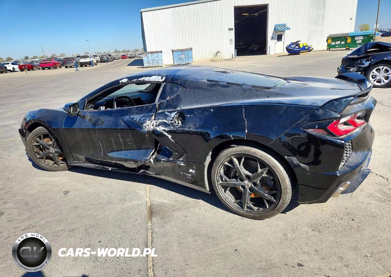 2021 Chevrolet Corvette Stingray 2Lt VIN:1G1YB2D46M5106587 - 2