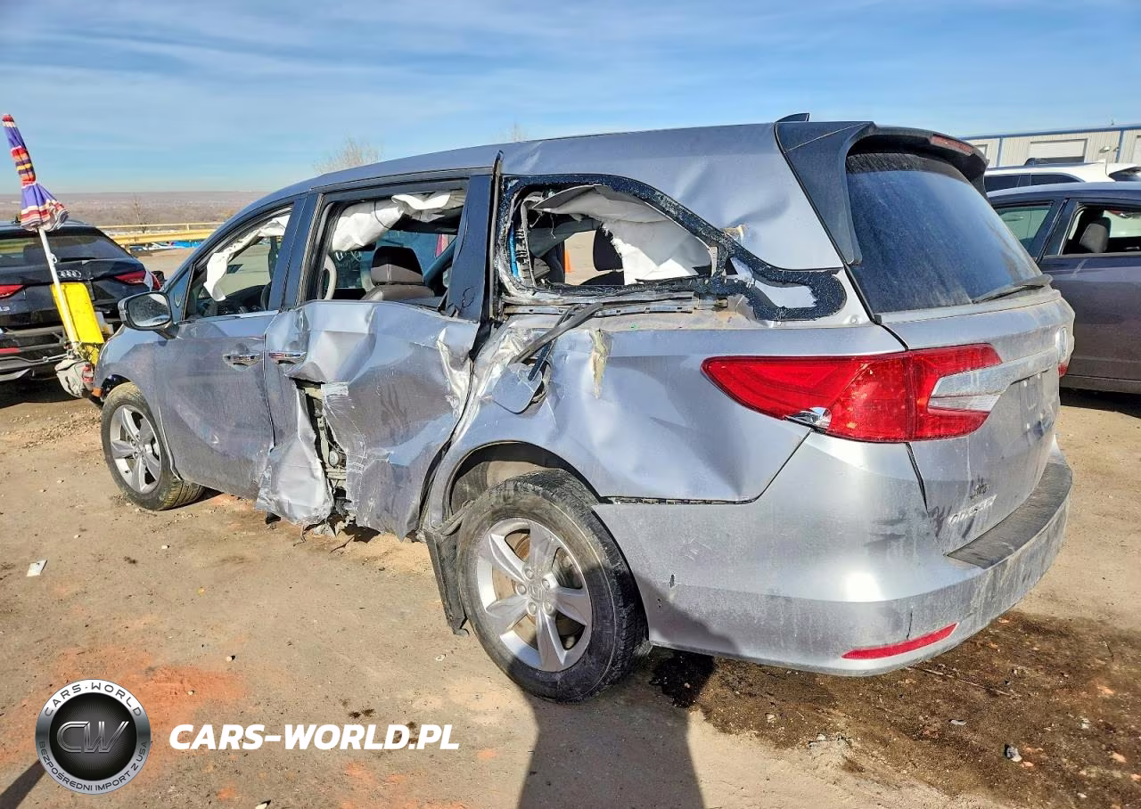 2019 Honda Odyssey Exl VIN:5FNRL6H77KB006191 - 2