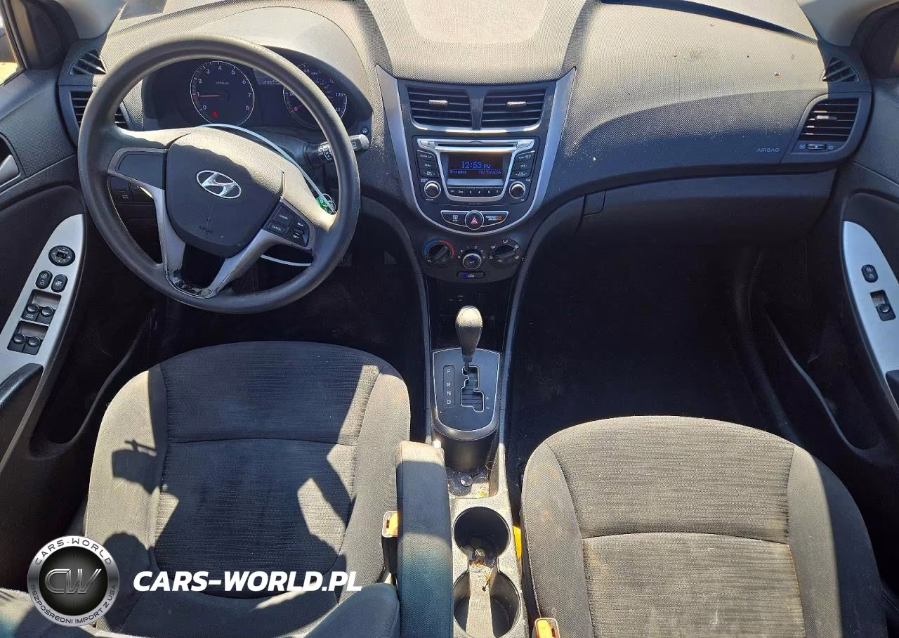 2015 Hyundai Accent Gs VIN:KMHCT5AE3FU202517 - 8