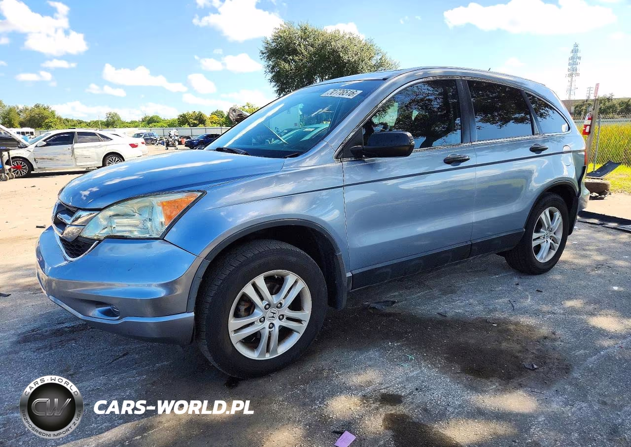 2010 Honda Cr-V Ex VIN:3CZRE3H5XAG700982 - 1