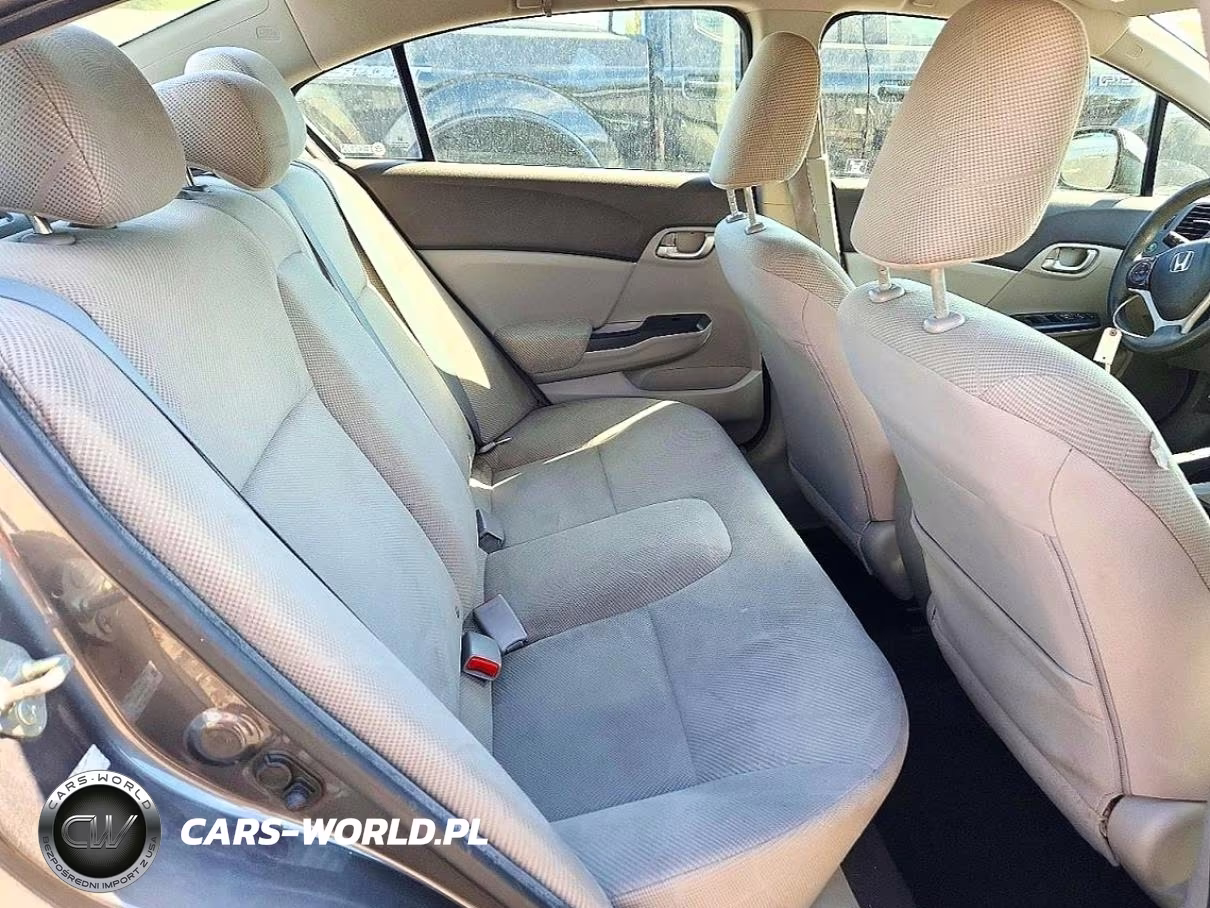 2012 Honda Civic Lx VIN:2HGFB2F59CH595600 - 10