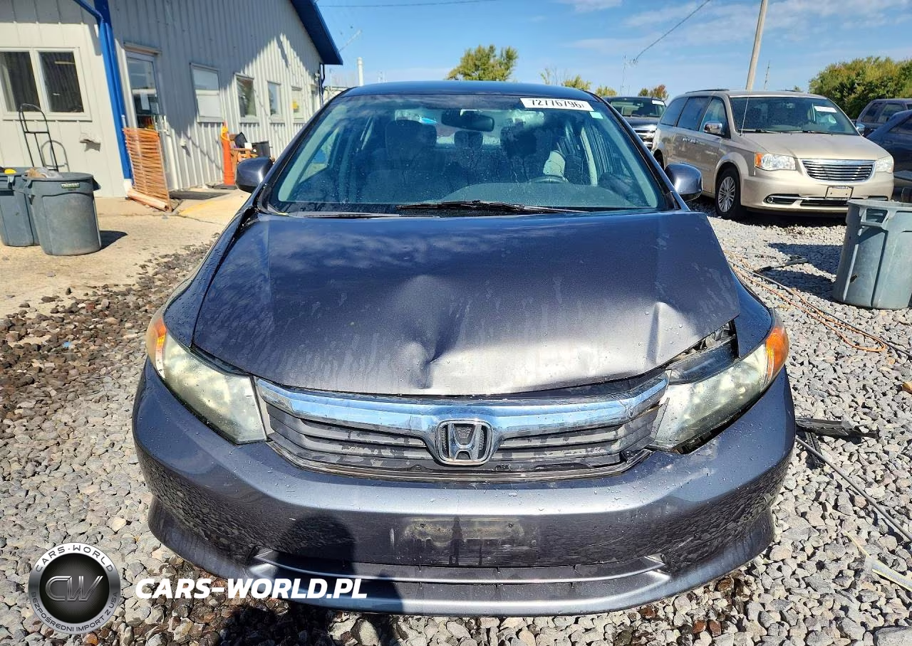 2012 Honda Civic Lx VIN:2HGFB2F59CH595600 - 5