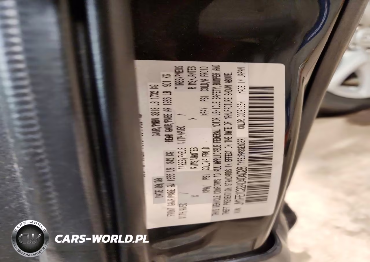 2010 Mazda Rx8 VIN:JM1FE1C22A0404028 - 12