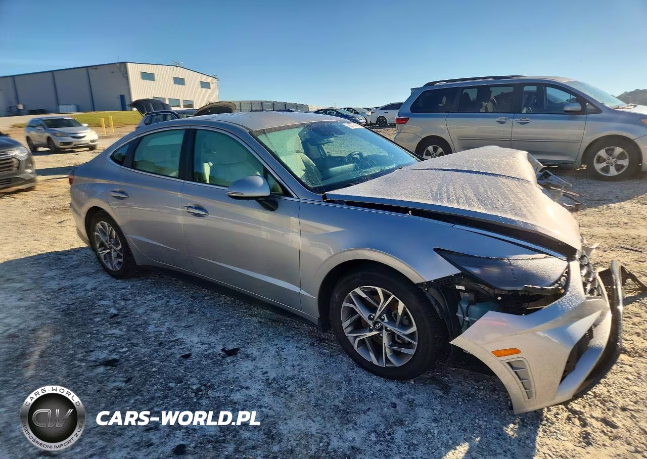 2023 Hyundai Sonata Sel VIN:KMHL64JA5PA321008 - 4