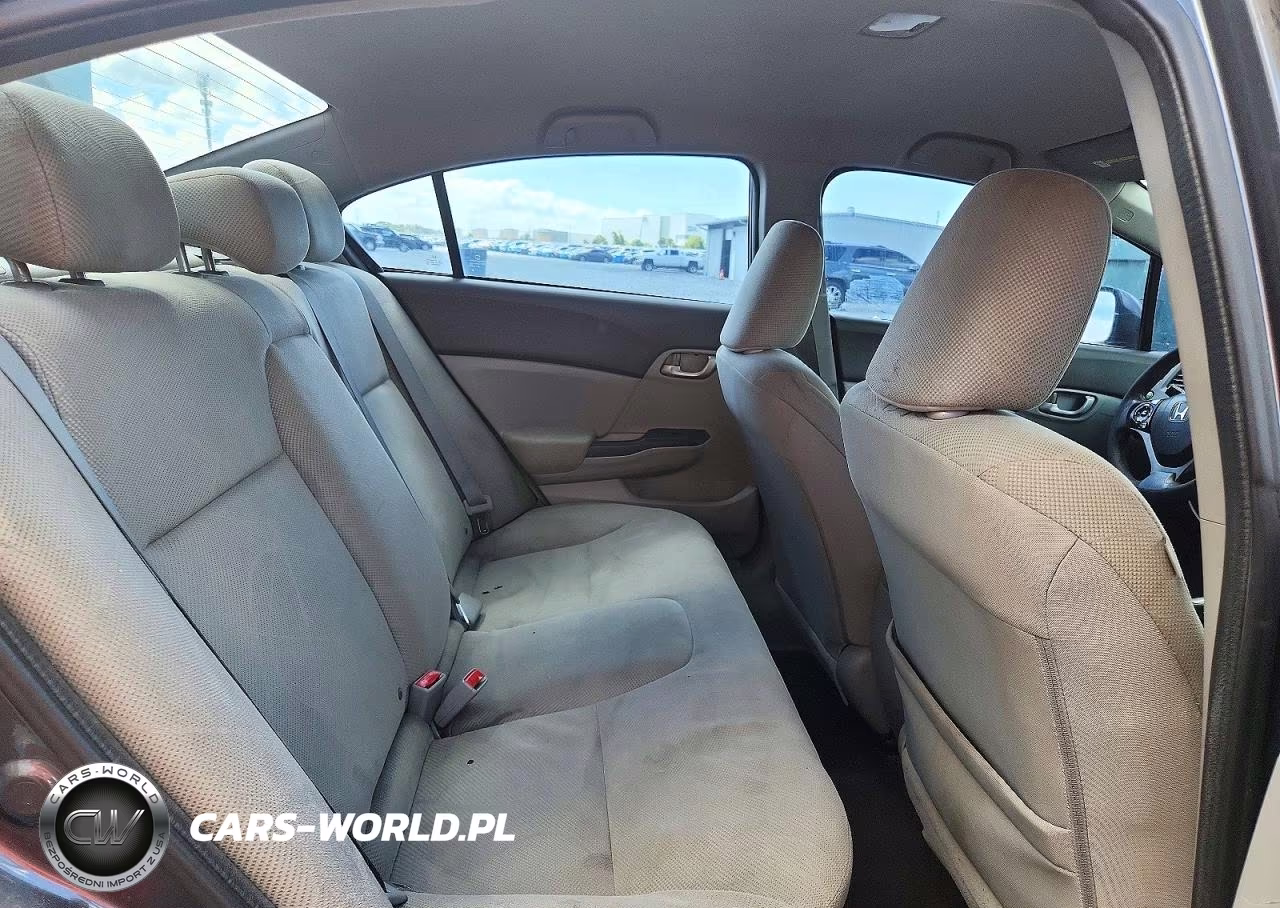 2012 Honda Civic Lx VIN:19XFB2F52CE055550 - 10