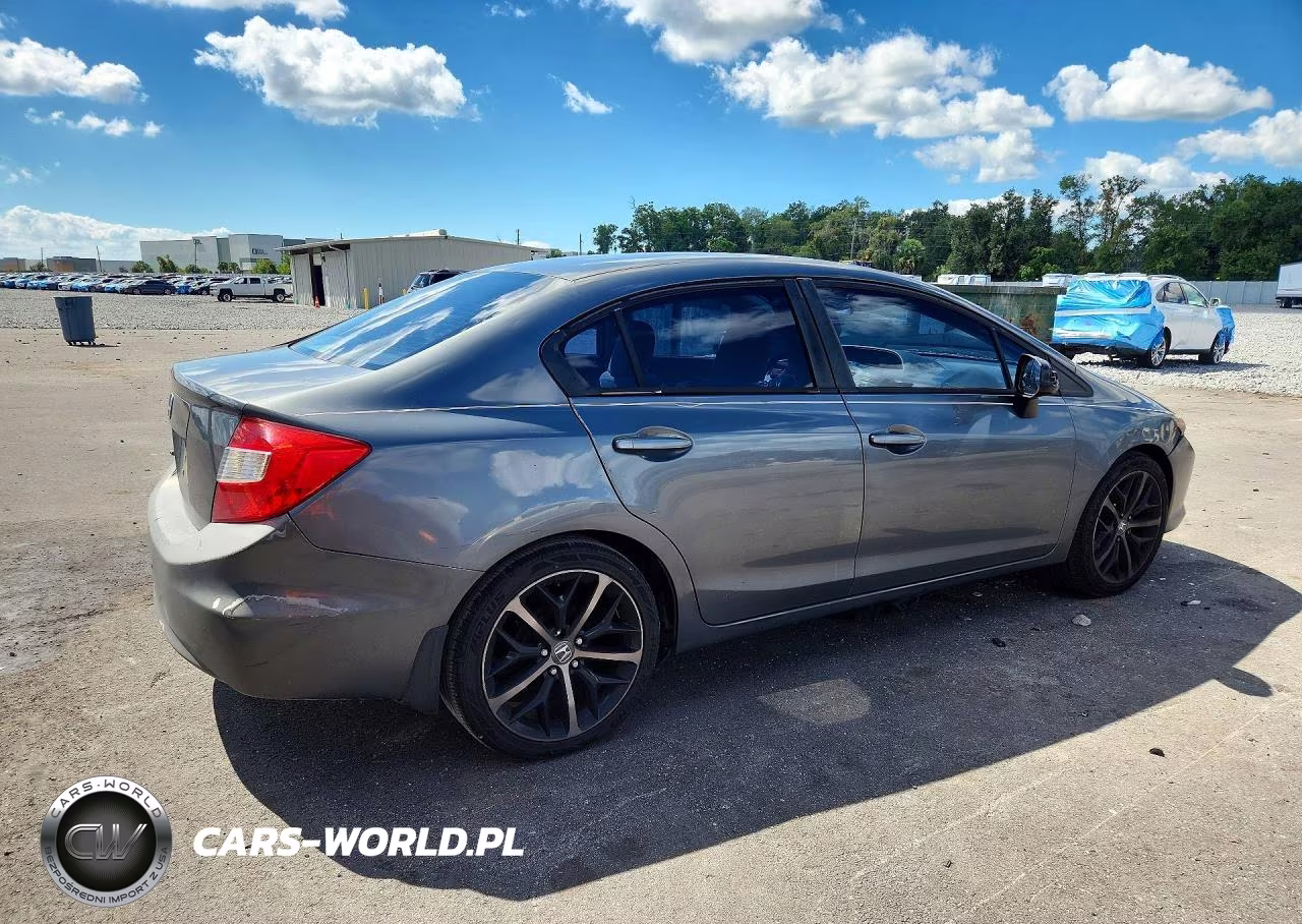 2012 Honda Civic Lx VIN:19XFB2F52CE055550 - 3