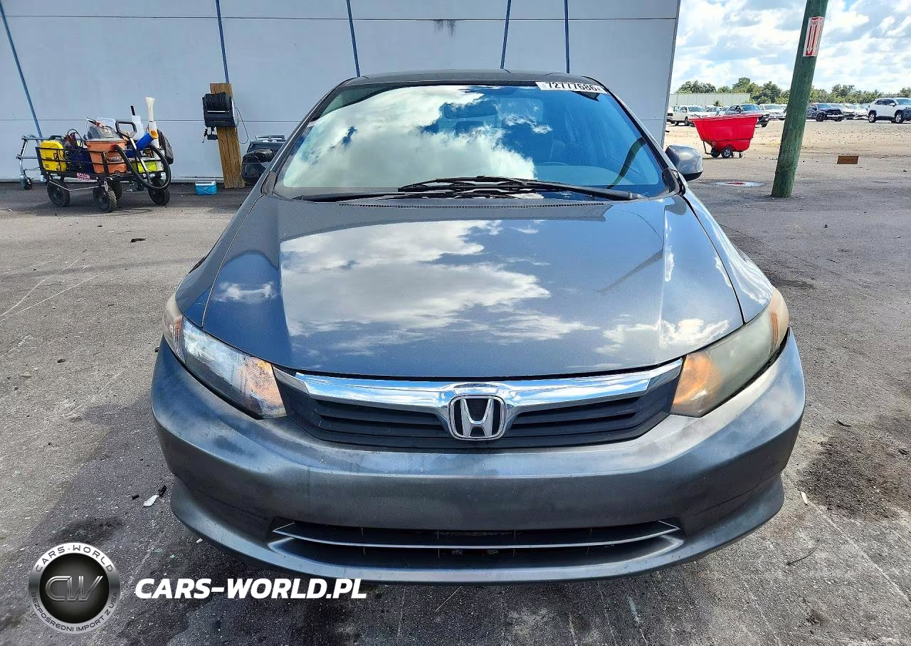 2012 Honda Civic Lx VIN:19XFB2F52CE055550 - 5