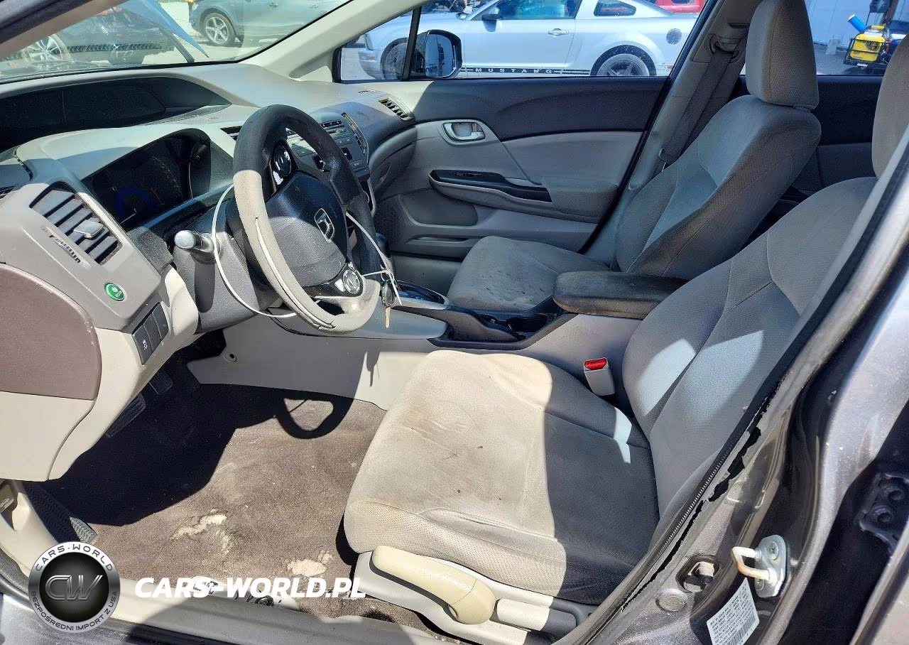 2012 Honda Civic Lx VIN:19XFB2F52CE055550 - 7