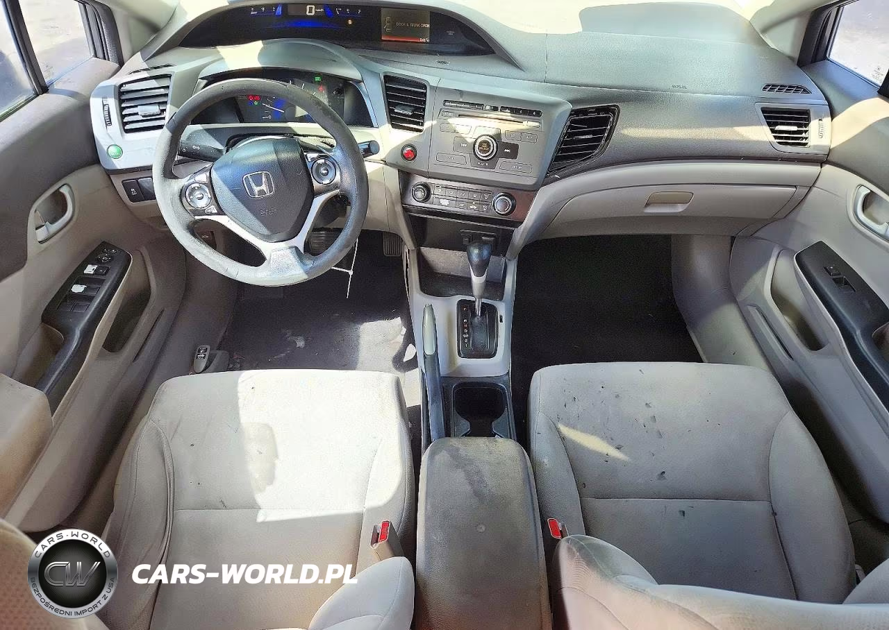 2012 Honda Civic Lx VIN:19XFB2F52CE055550 - 8