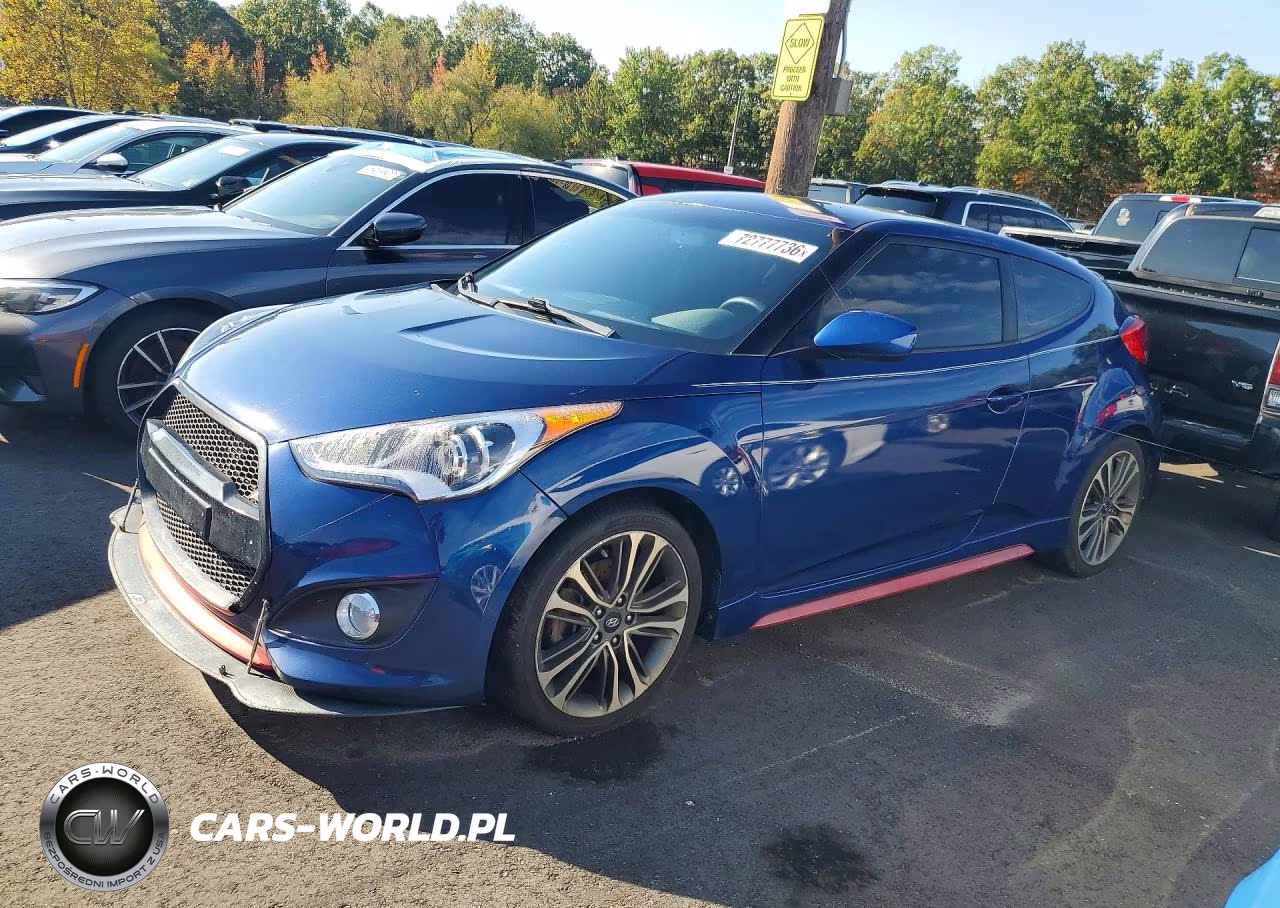 2017 Hyundai Veloster Turbo R-Spec VIN:KMHTC6AE3HU315697 - 1