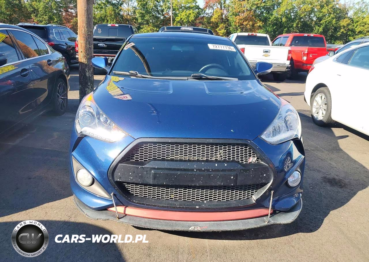 2017 Hyundai Veloster Turbo R-Spec VIN:KMHTC6AE3HU315697 - 5