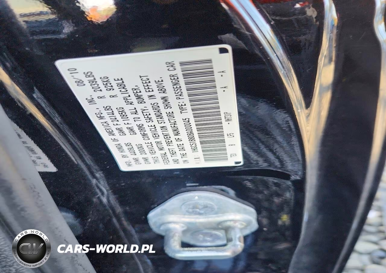 2011 Honda Accord Exl VIN:1HGCS1B80BA000045 - 12