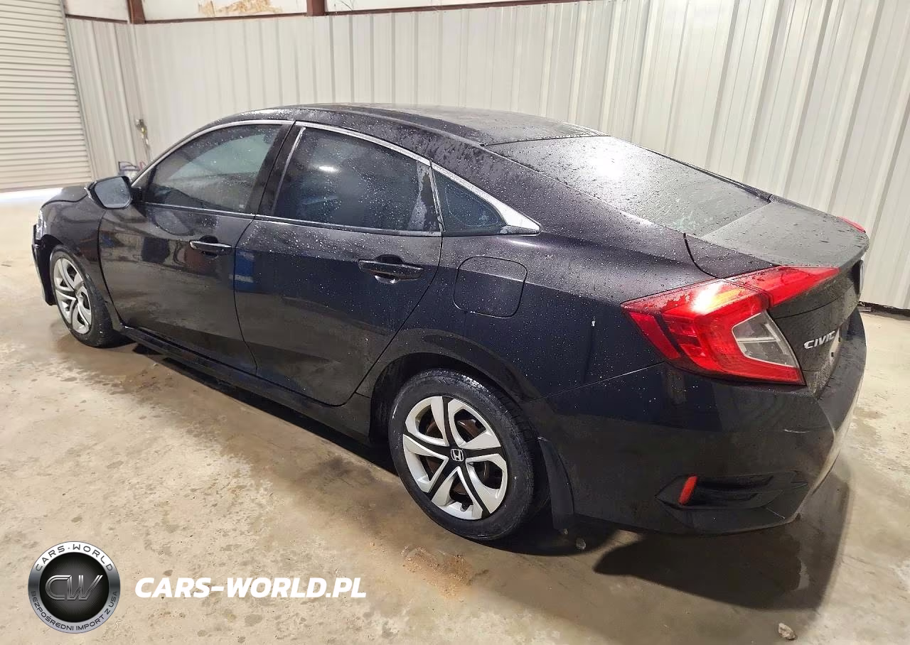 2018 Honda Civic Lx VIN:19XFC2F57JE020349 - 2