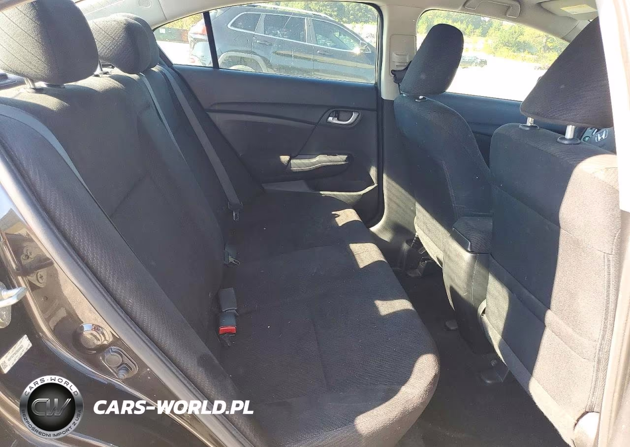 2013 Honda Civic Lx VIN:19XFB2F50DE002623 - 10