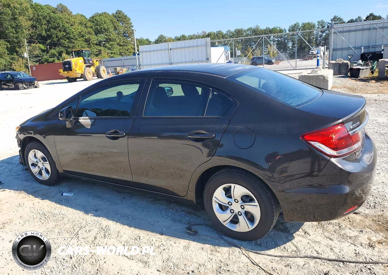 2013 Honda Civic Lx VIN:19XFB2F50DE002623 - 2