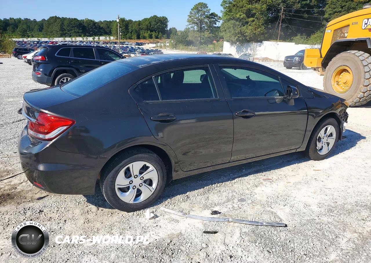2013 Honda Civic Lx VIN:19XFB2F50DE002623 - 3