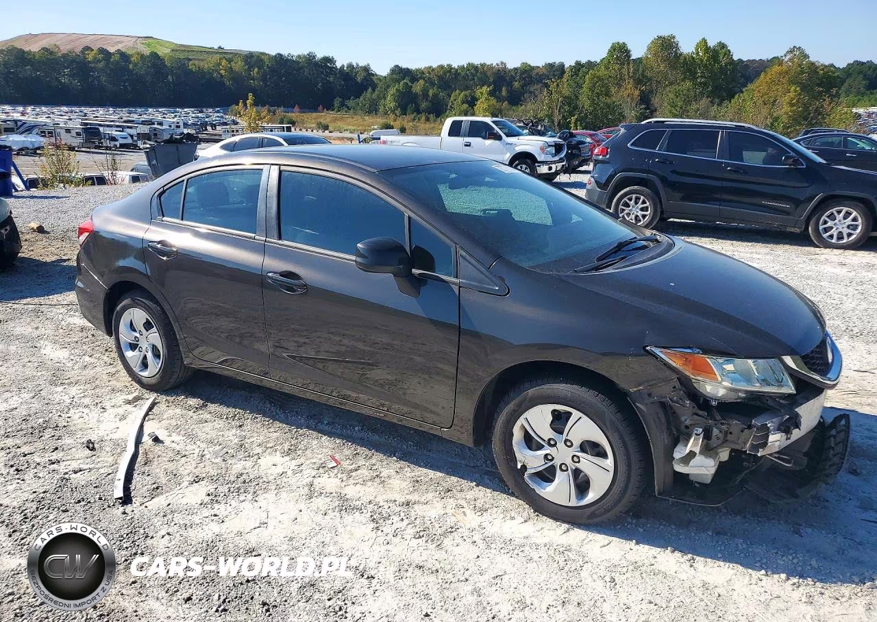2013 Honda Civic Lx VIN:19XFB2F50DE002623 - 4