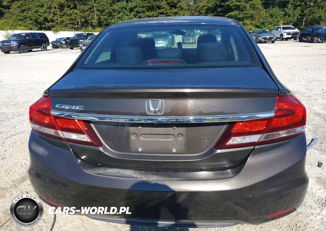 2013 Honda Civic Lx VIN:19XFB2F50DE002623 - 6