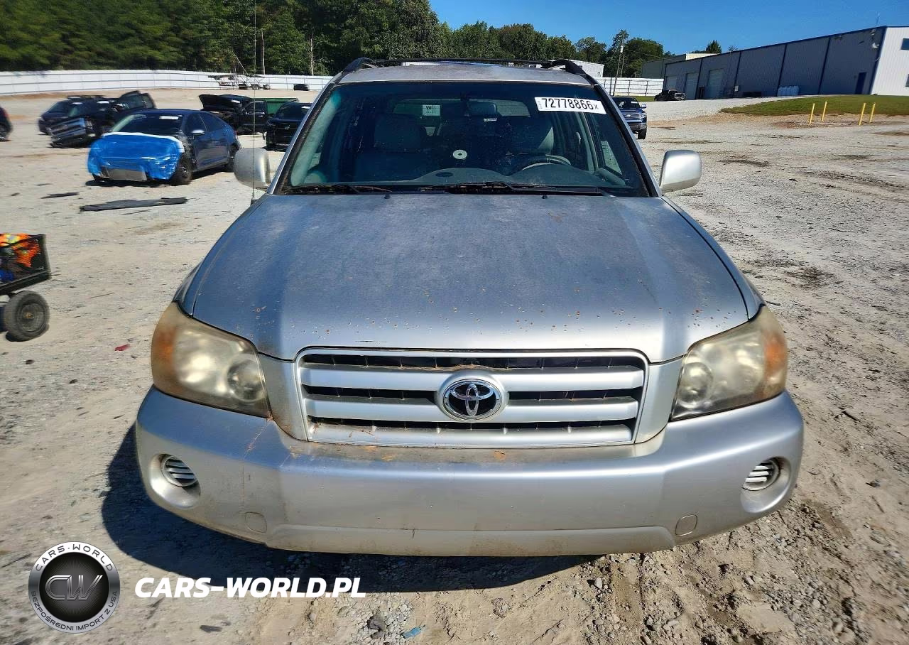 2005 Toyota Highlander Base VIN:JTEGD21A250120794 - 5