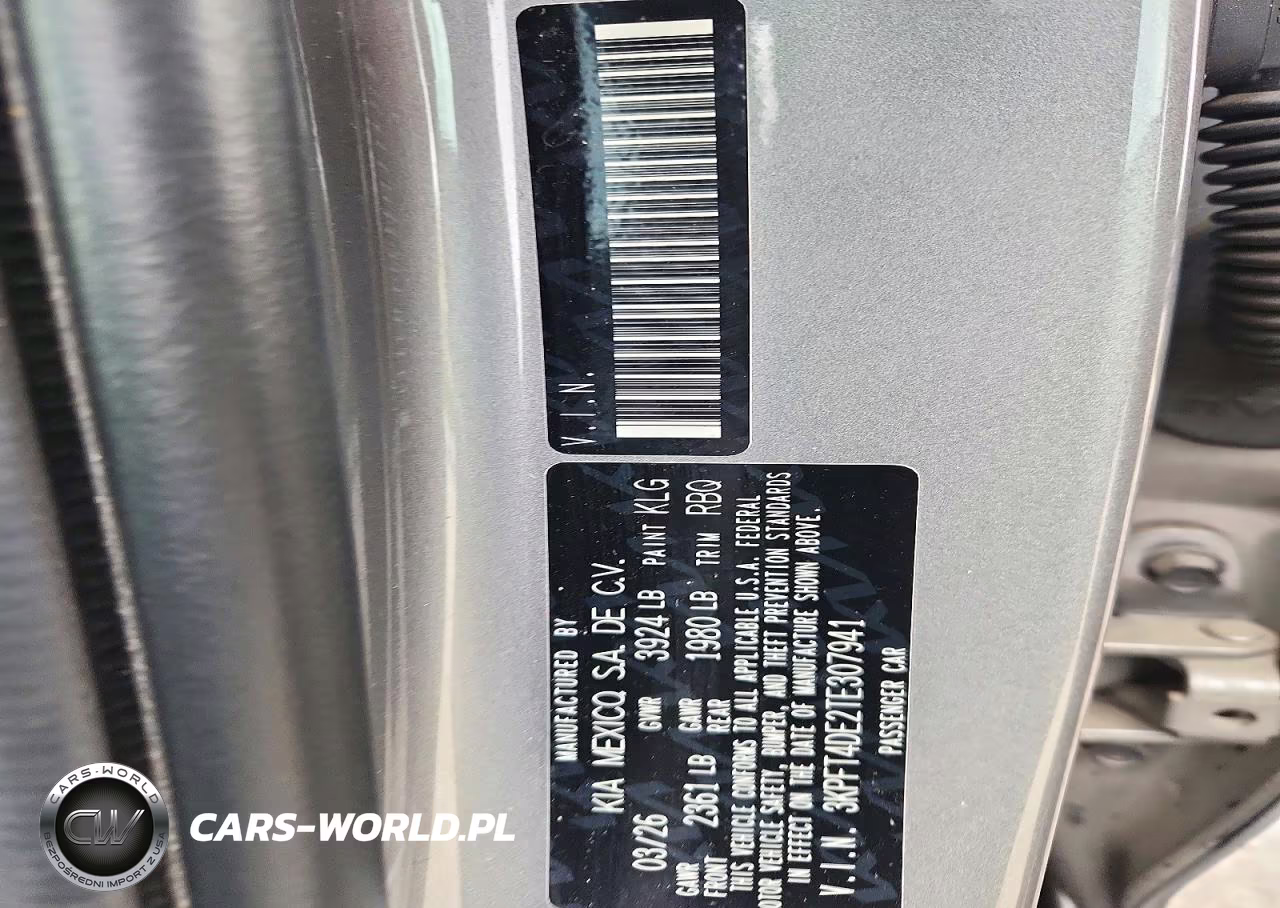 2026 Kia K4 Lxs VIN:3KPFT4DE2TE307941 - 12