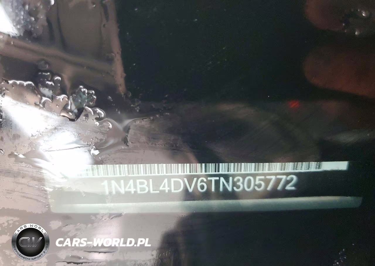 2026 Nissan Altima Sv VIN:1N4BL4DV6TN305772 - 12