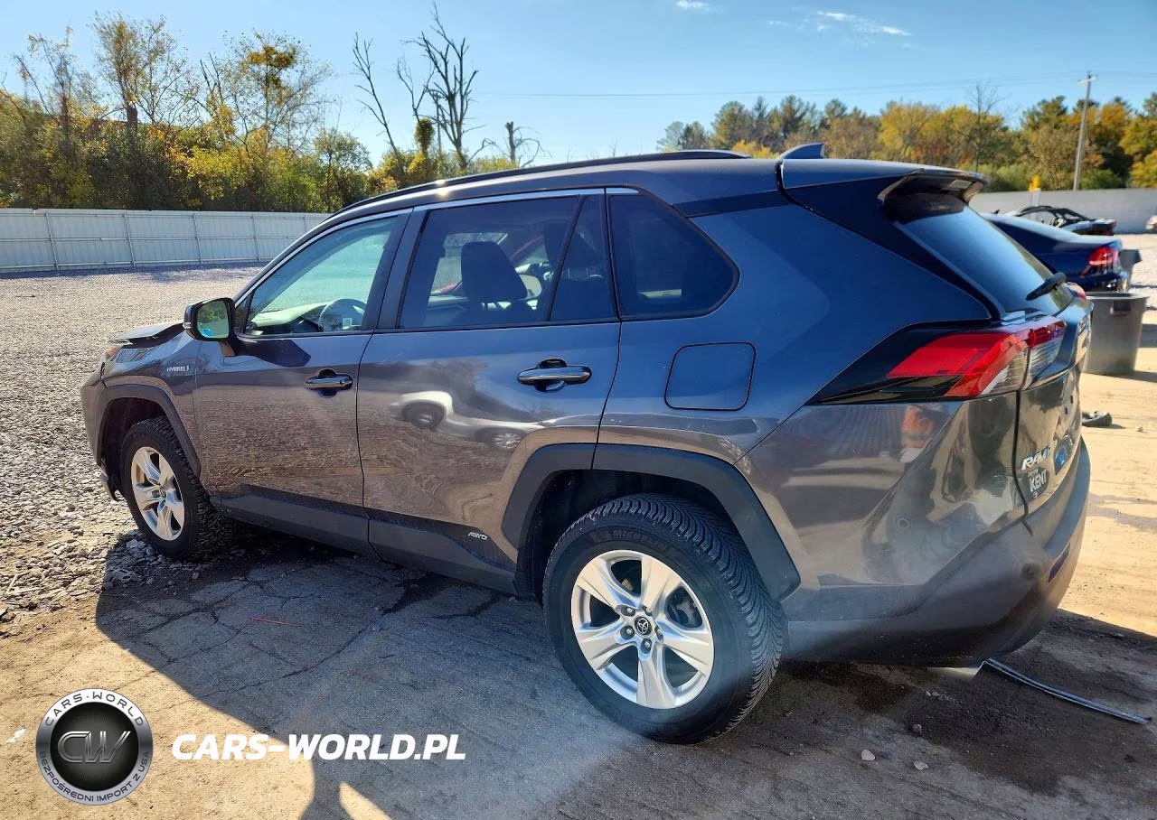 2019 Toyota Rav4 Hybrid Xle VIN:2T3RWRFV0KW027727 - 2