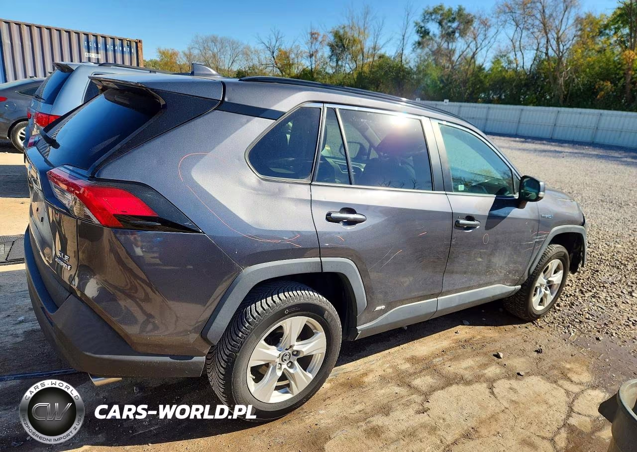 2019 Toyota Rav4 Hybrid Xle VIN:2T3RWRFV0KW027727 - 3